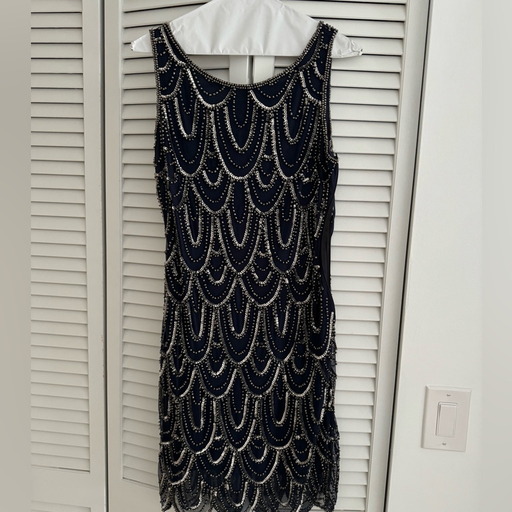 Pizarro Nights Beaded Dress